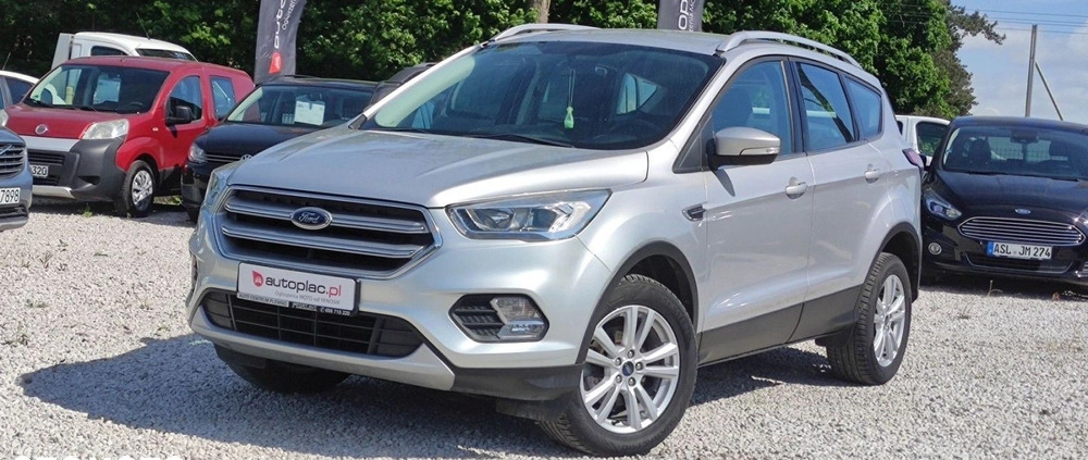 Ford Kuga cena 53900 przebieg: 194498, rok produkcji 2019 z Wyrzysk małe 631